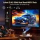 Смарт-проектор Xivolw 4K Android 13: портативный мини-кинотеатр, WiFi 6, Bluetooth 5.4, поворотная подставка 270°, 20000 Lm - изображение 4