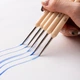 Набір пензлів HIMI 5 шт., лайнер Detail Painting Brush Set - изображение 6