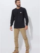 Лонгслив мужской Carhartt K126 BLK L Черный (800070358367) - изображение 3