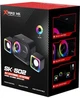 Комп'ютерні колонки Акустика для ПК XTRIKE ME SK-502 з RGB підсвідкою 5W+3W*2, 3.5mm+USB Black - зображення 3