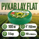 Шланг рукав 100мм 4" 100м ПВХ Lay Flat напорный 5 бар армированный для полива сада дома дачи газона - изображение 1