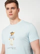 Футболка бавовняна чоловіча Polo Ralph Lauren 11741 2XL Блакитна (smt2000000045740) - зображення 4