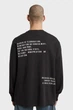 Чоловічий чорний лонгслів Back G-Star RAW L D26835,D976 - зображення 4