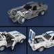 Преміум машинка-конструктор Mattel Brick Shop Hot Wheels Elite Corvette Grand Sport 918 деталей (JGR31) - зображення 6