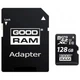 Карта памяти MicroSDXC 128GB UHS-I Class 10 Goodram + SD-adapter (M1AA-1280R12) - изображение 1