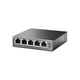 Комутатор TP-Link TL-SF1005P (1хFE, 4xFe PoE, max 53W) - зображення 1