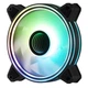 Корпусный вентилятор 2E Gaming Air Cool Infinity M ACF120IMW-ARGB, 120mm, 1200rpm, 3pin, 3pin+5VAura - изображение 1