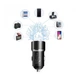 Автомобильное зарядное устройство SkyDolphin SZ02 Aluminium (2USB, 2.4A) Black (AZP-000074) - изображение 3