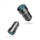 Автомобильное зарядное устройство SkyDolphin SZ02V Aluminium (2USB, 2.4A) Black (AZP-000073) + кабель - изображение 5
