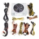 БП 1200W FSP FSP1200-50AAG 80+ GOLD, 6xPCI-E6+2, 135mm fan, Modular, C20, Brown box - изображение 3
