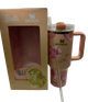 Термос термокружка Stanley Quencher H2.0 Tumbler из нержавеющей стали 1,18 л Peach Flower Barbie KT7001984 - изображение 1