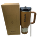 Термос термочашка Stanley Quencher ProTour Flip Straw Tumbler з нержавіючої сталі Caramel Brown 1,18 л KT7001976 - зображення 1
