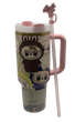 Термос термокружка Stanley Quencher H2.0 Tumbler из нержавеющей стали 1,18 л Labubu Cup Premium Look KT8005202 - изображение 3
