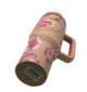 Термос термокружка Stanley Quencher H2.0 Tumbler из нержавеющей стали 1,18 л Peach Flower Barbie KT7001984 - изображение 4