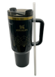 Термос термокружка Stanley Quencher H2.0 Tumbler из нержавеющей стали 1,18 л Navy Blue Gold KT7001973 - изображение 2