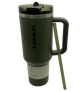 Термос термочашка Stanley Quencher ProTour Flip Straw Tumbler з нержавіючої сталі Олива 1,18 л KT7001974 - зображення 6