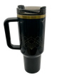 Термос термокружка Stanley Quencher H2.0 Tumbler из нержавеющей стали 1,18 л Navy Blue Gold KT7001973 - изображение 8