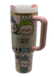 Термос термокружка Stanley Quencher H2.0 Tumbler из нержавеющей стали 1,18 л Labubu Cup Gift Box Style KT8005203 - изображение 8