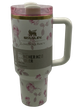 Термос термочашка Stanley Quencher H2.0 Tumbler з нержавіючої сталі 1,18 л Vintage Rose KT6007856 - зображення 8