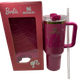 Термос термокружка Stanley Quencher H2.0 Tumbler из нержавеющей стали 1,18 л Barbie Hot Pink Gold KT7001982 - изображение 8