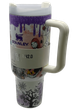Термос термочашка Stanley Quencher H2.0 Tumbler з нержавіючої сталі 1,18 л Halloween Ghost Tumbler Set KT7001970 - зображення 8