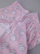 Хлібна піжама Pijamoni M Розова з білими котиками - зображення 5