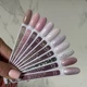 Полигель для ногтей №08 Moon Full Poly Gel 30 мл Молочный с золотым шиммером Полигель для маникюра - изображение 6