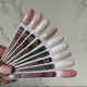 Полигель для ногтей №08 Moon Full Poly Gel 30 мл Молочный с золотым шиммером Полигель для маникюра - изображение 4