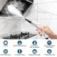 Пароочиститель ручной отпариватель для дезинфекции, Steam Cleaner для дома с насадками для глубокой очистки и стерилизации поверхностей 2500 Вт, портативный, белый - изображение 8