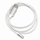 Кабель для зарядки та передачі даних USB TYPE-C світловий - зображення 1