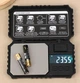 Ювелирные весы AND810, с точностью 0.01 г g/oz/dwt/ct, на батарейках, с автоотключением, подсветкой и сбросом тары, черные - изображение 3