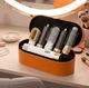Професійний мультистайлер 5 в 1 HAIR BRUSH Styler, 1000 Вт, 5 насадок, з функціями об'єму, випрямлення, накручування + кейс, білий - зображення 2