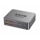 Зарядний пристрій 330W GaN, 10 портів (6×USB-C + 4×USB-A), AS330W - зображення 1