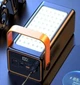Повербанк на 100000 mAh Hoco JA88A, з LED-ліхтариком та швидкою зарядкою 22.5W, багатопортова зарядна банка з Micro-USB / Apple Lightning / Type-C, чорний - зображення 10