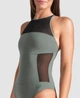 Купальник Arena Mesh Panels Grey 006659-600 38 - зображення 4