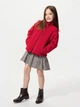 Дитяча флісова куртка UNIQLO кофта 1159860521 (Червоний 115-125) на зріст 115-125 см - зображення 6