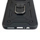 Чехол противоударный для Motorola G57 Power с магнитной пластиной со шторкой на камере черный - изображение 7