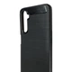 Чехол для телефона Realme 6 карбоновый противоударный с высокими бортами черный - изображение 4