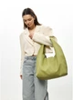 Женская сумка Хобо со съемным кошельком из экокожи SAMBAG Оливковый (54450341637) - изображение 1