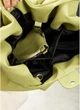 Женская сумка Хобо со съемным кошельком из экокожи SAMBAG Оливковый (54450341637) - изображение 7