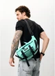 Велика чоловіча тканинна поясна сумка бананка SAMBAG М'ятний (5489038721) - зображення 1