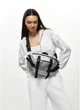 Большая женская поясная сумка бананка из экокожи SAMBAG Серебристая (5455038721) - изображение 3