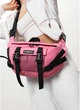 Большая женская тканевая поясная сумка бананка SAMBAG Розовый (5456038721) - изображение 4