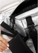 Большая женская поясная сумка бананка из экокожи SAMBAG Серебристая (5455038721) - изображение 12