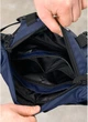 Велика чоловіча тканинна поясна сумка бананка SAMBAG Синій (5490038721) - зображення 10