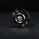 Антистресс Mini EDC Scull Toy 3 в 1 Спиннер, Магнитный Слайдер, Кликер цвет Черный (01811) - изображение 4
