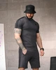 Летний комплект Adidas серый мужской футболка и шорты XXL - изображение 3