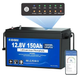 Аккумуляторная батарея DСHOUSE LiFePO4 12.8В 150А•час LiFePo4 заряд 120А Bluetooth Черный (ECO-LFP1215005) - изображение 3