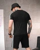 Літній комплект Adidas чорний чоловічий футболка та шорти XXL - зображення 5