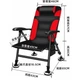 Кресло рыболовное карповое комплект Viking Pro Black red color - изображение 3
